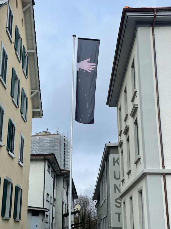 Muehlebach rhona excitement fahne kunstraum kreuzlingen cahiers dartistes pro helvetia