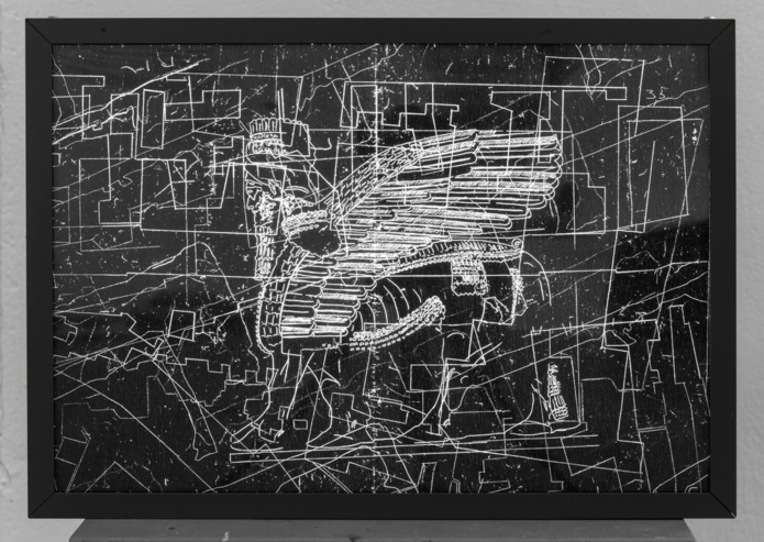 Hramovich uladzimir Lightbox and carbon paper